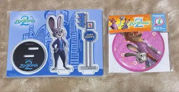 주토피아2 해피 복권 주디 닉 아크릴 스탠드 프롭스