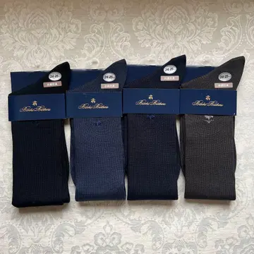 미사용 새상품 브룩스브라더스 롱 삭스 24-25cm 4족 세트