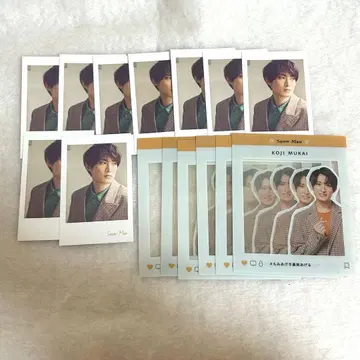 SnowMan 무카이 코지 CD 특전 세트