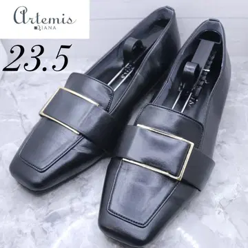 [새상품급] [213] DIANA 다이애나 로퍼 골드 버클 블랙 23.5