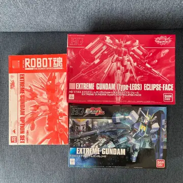 새상품 HG 1/144 익스트림 건담/옵션 세트/이클립스 페이스