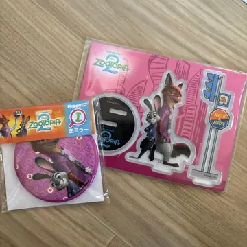 주토피아2 복권 닉 아크릴 스탠드 G상 캔 거울 I상 주디