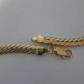 750 골드 이탈리아제 체인 목걸이