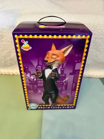 Happy 복권 주토피아 닉 턱시도 피규어 라스트 원상