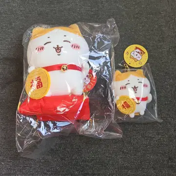 치이카와 초복! 하치와레 마네키네코 봉제 인형 & 마스코트 세트