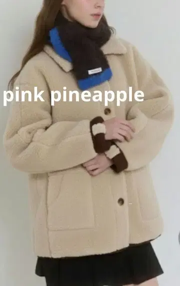새상품 pink pineapple 핑크 파인애플 한국 보아 자켓