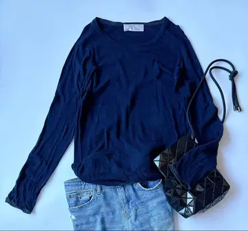 에디션 Edition 투모로우랜드 니트 스웨터 긴팔 네이비