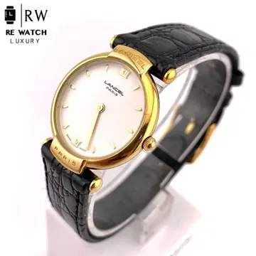 7-4922 Lancel 8601 손목시계 (쿼츠) 화이트/골드