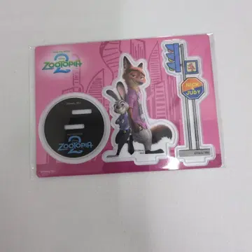 주토피아2 아크릴 스탠드 닉 주디