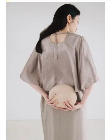 ritsuko karita formal cape dress