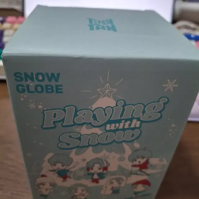 미개봉 타이니탄 BTS 공식 정품 스노우 볼