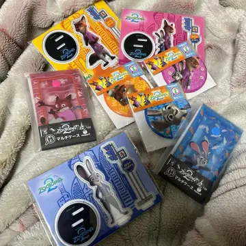 주토피아 아크릴 스탠드 세트