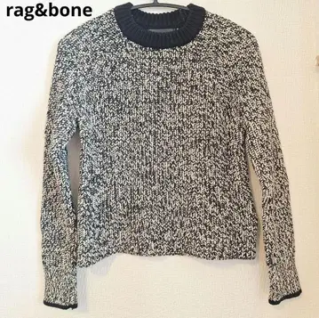 rag&bone/jean 두꺼운 원단 니트 스웨터 긴팔 러그앤본