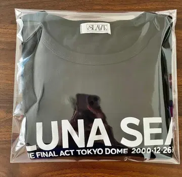 LUNA SEA 종막 FINAL ACT 12/26 한정판 T셔츠