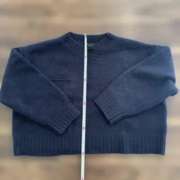 Spick & Span 네이비 크루넥 스웨터 M