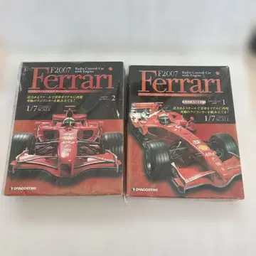 F2007 라디오 컨트롤 카 1/7 스케일 DEAGOSTINI