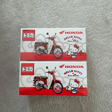 토미카 혼다 헬로키티 슈퍼커브 2개 세트