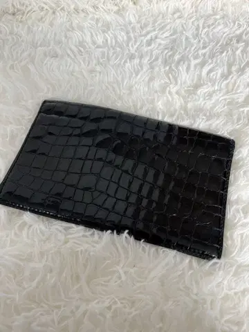크로커다일풍 지갑 샤이니 가공 Reemy of Mine 블랙