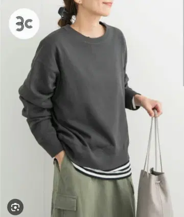 [ 미사용 새상품 ] URBAN RESEARCH 컴팩트 맨투맨 풀오버