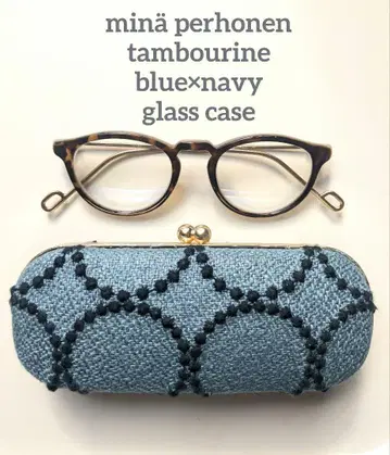 미나 페르호넨 양면 tambourine 안경 케이스 CLASKA