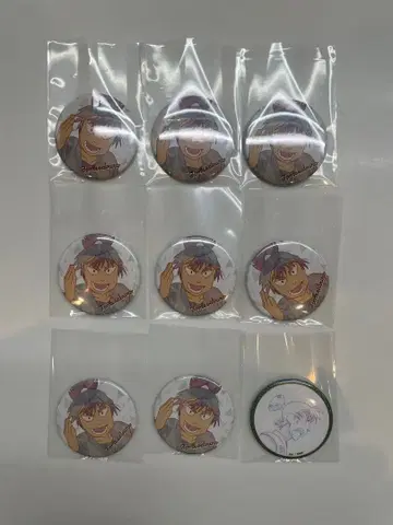 닌타마 란타로 식만류삼랑 캔뱃지 9개 세트