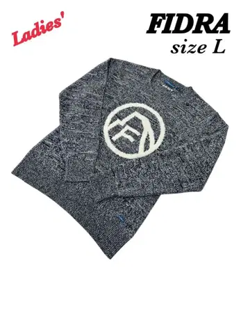 FIDRA 피드라 니트 스웨터 여성용 L 골프 방한 가을/겨울