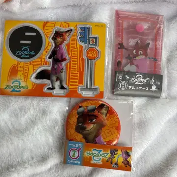 주토피아2 해피 복권 L H G 닉 세트