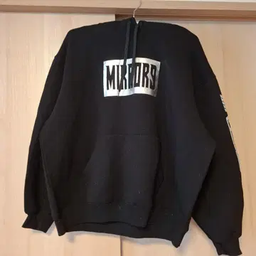MIRROR9 미사용 새상품 후드티 블랙
