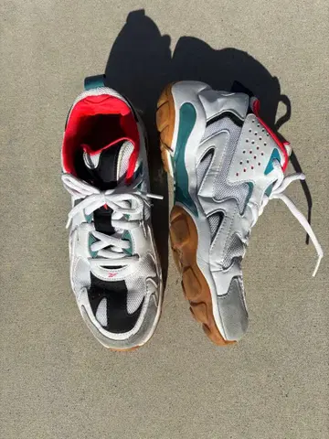 Reebok 스니커즈 27.0cm 화이트/레드