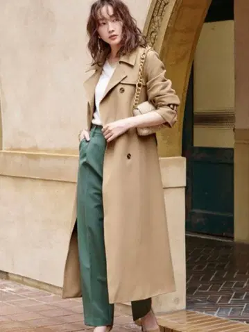 ua's 유어스 더블 트렌치코트 S