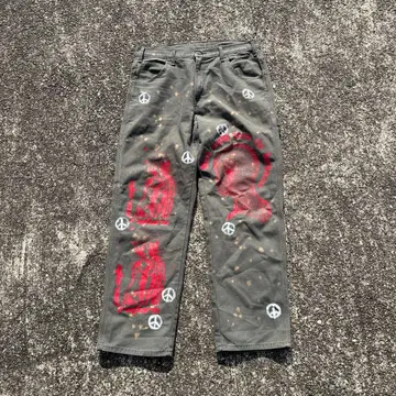 Eternal 리메이크 팬츠 Dickies 사용 W34 L30