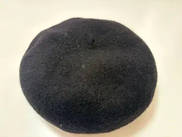 CA4LA 블랙 베레모 울 100%