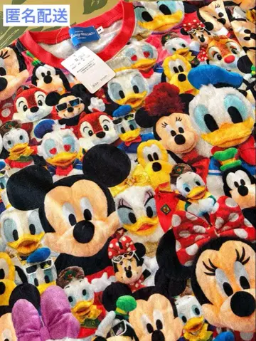 디즈니 리조트 올 패턴 T셔츠