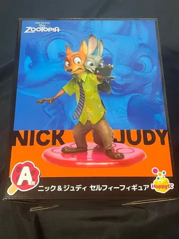 주토피아 Happy 복권 A상 피규어 닉 주디