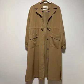 Andemiu 베이지 트렌치코트 M