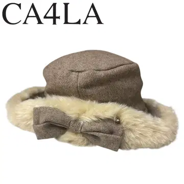 CA4LA 모자 퍼 사이즈 조절 기능 햇 캡 라이너 포함