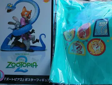 주토피아 2 해피 복권 A상 포스터 피규어 토트백