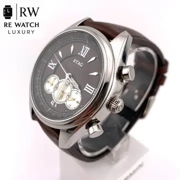 7-4340 STAG SJSFIVEZERO 크로노그래프 손목시계