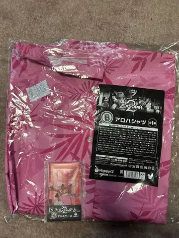 주토피아2 Happy 복권 알로하 셔츠 닉