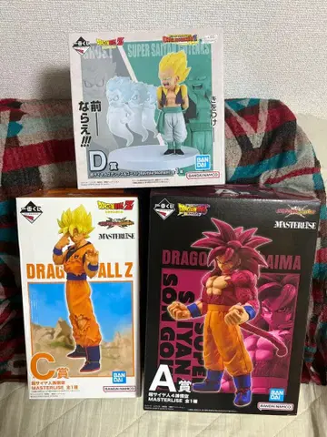 드래곤볼 제일복권 A상 C상 D상 피규어 3종 세트