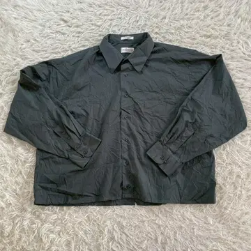 VAN HEUSEN 긴팔 컬러 버튼 셔츠 와이드 실루엣