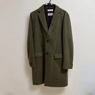 카키 체스터 코트