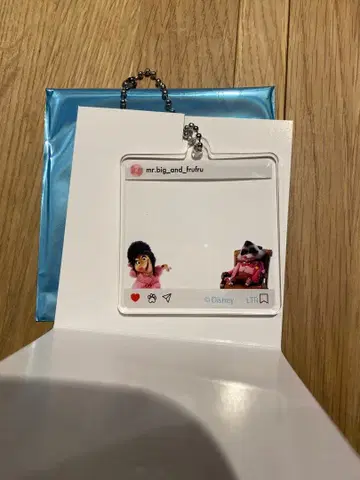 미스터 빅 플루플루 주토피아 카페 아크릴 키링