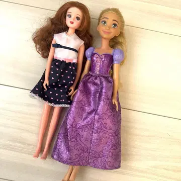 인형 2체 세트 리카짱 마마 라푼젤