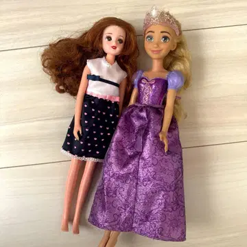 인형 2체 세트 리카짱 마마 라푼젤