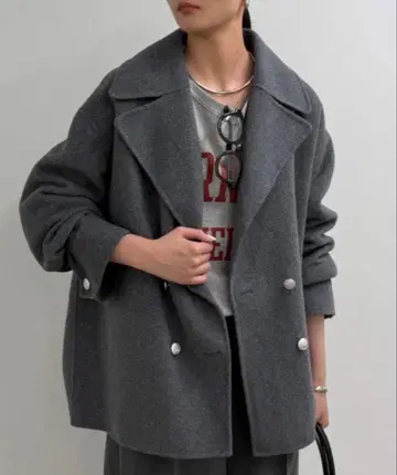 loungedress 미들 리버 코트 그레이