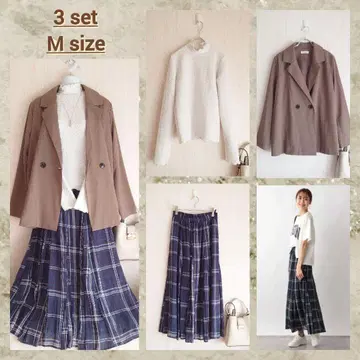 깔끔한 캐주얼 코디 세트 3종 코디 판매