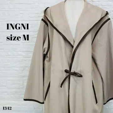 INGNI 잉그 코트 후드 부착 베이지 M 1342