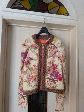 MANOUSH 꽃무늬 니트 가디건 니트 자켓