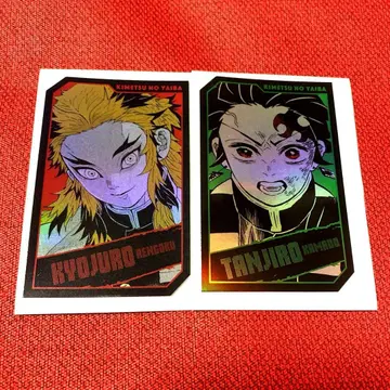 귀멸의 칼날 홀로 카드 컬렉션 홀로 카드 렌고쿠 쿄쥬로 카마도 탄지로